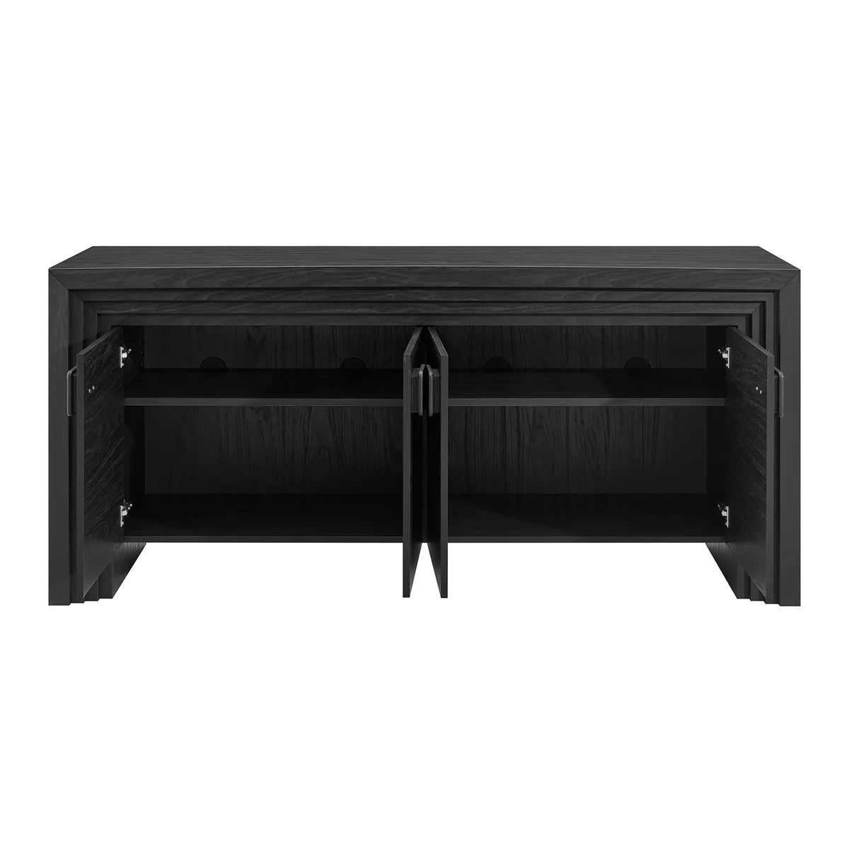 Olney 4‑Door Fluted Sideboard Walnut