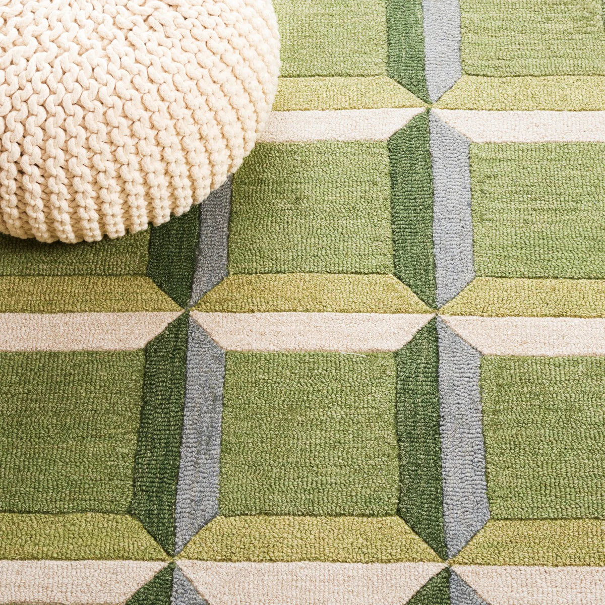 Genre Hand Tufted Modern Rug - Luxurious and Contemporary Area Rug for Elegant Interiors