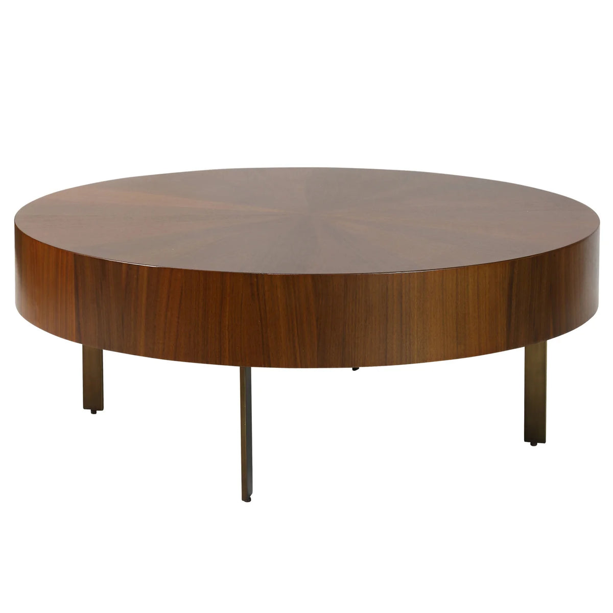 Rhodes Coffee Table Caramel Walnut Veneer Mahogany