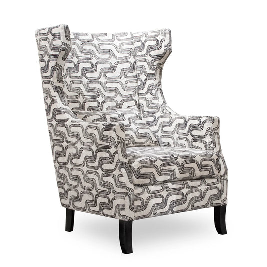 Huntington Chair β Navaro Fabric Upholstery on Sturdy Hardwood Frame for a Classic, Comfortable Look