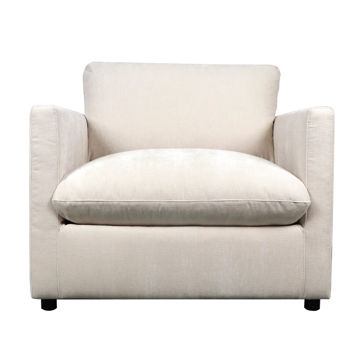Afton Contessa Ivory Upholstered Accent Chair