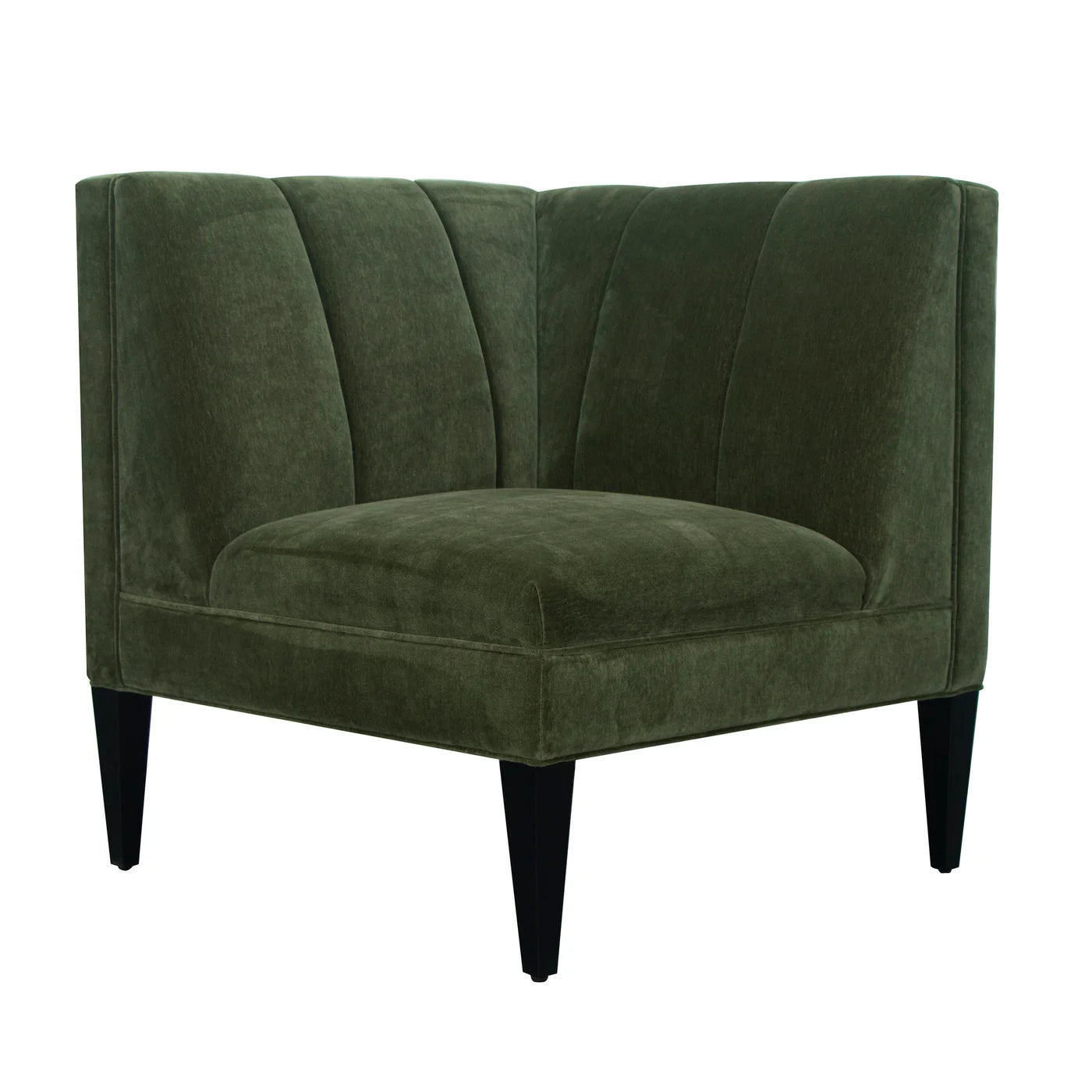 Laren Corner Banquette | Emerald Velvet on Hardwood Frame – Chic and Comfortable Seating for Stylish Corner Spaces