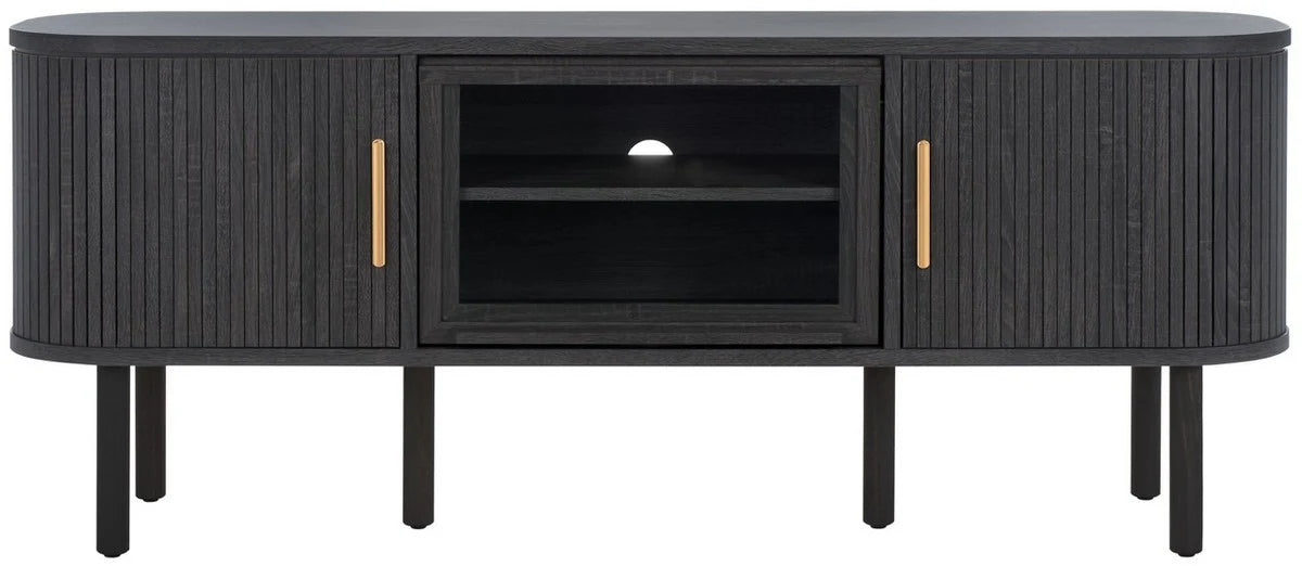 Tealla Media Stand - Contemporary TV Console with Stylish Storage
