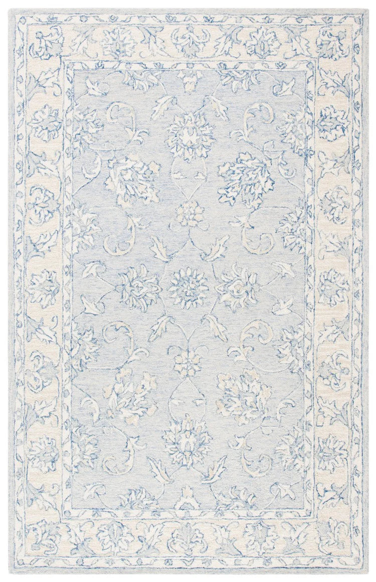 Micro-Loop Contemporary Hand-Tufted Wool Pile Rug - Elegant and Soft Floor Accent with a Modern Design