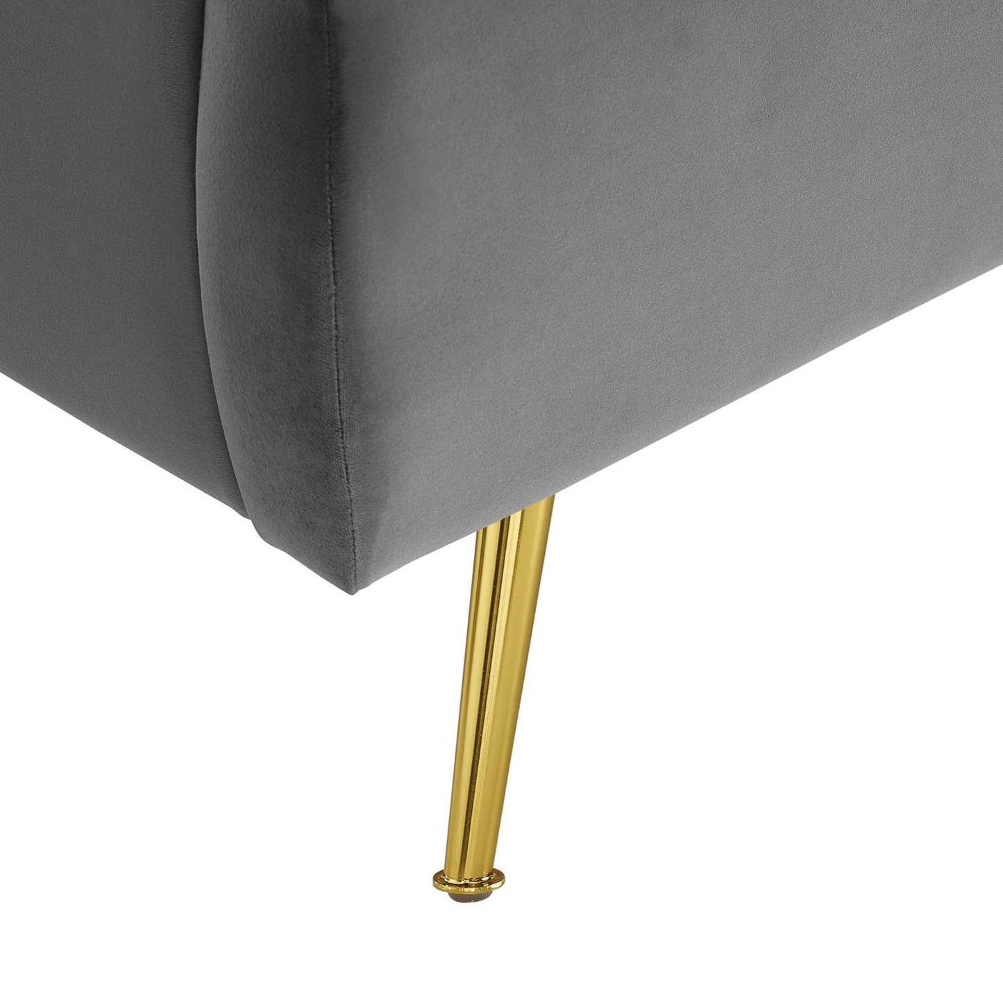 Lana Performance Velvet Queen Wingback Platform Bed β Elegant Upholstered Headboard Design