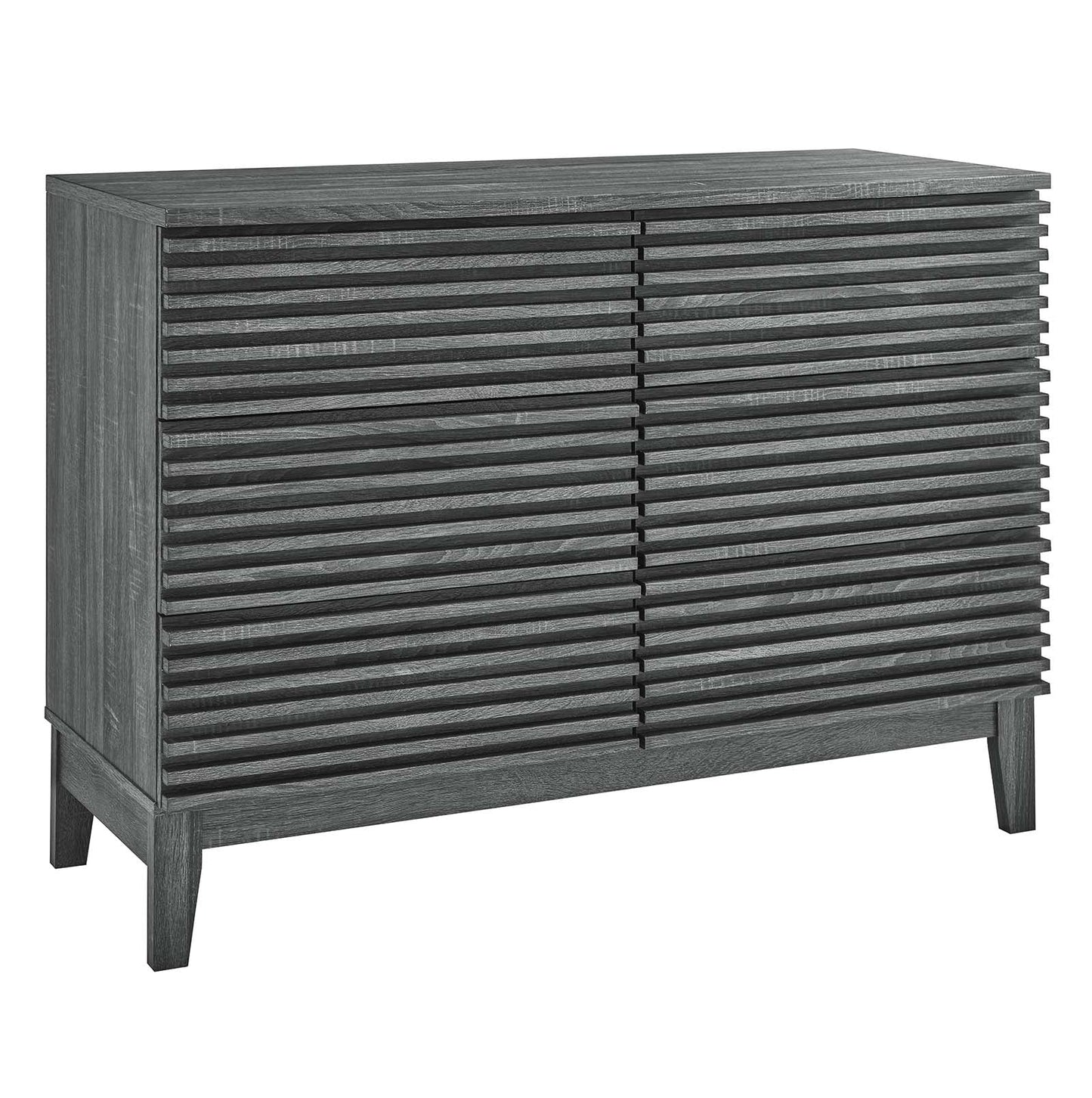 Render Charcoal 6-Drawer Dresser for Modern Storage and Style