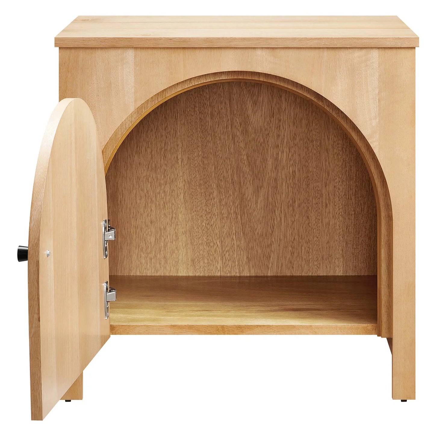 Appia Arched Door Nightstand in Oak – Stylish and Functional Bedside Table for Modern Bedrooms