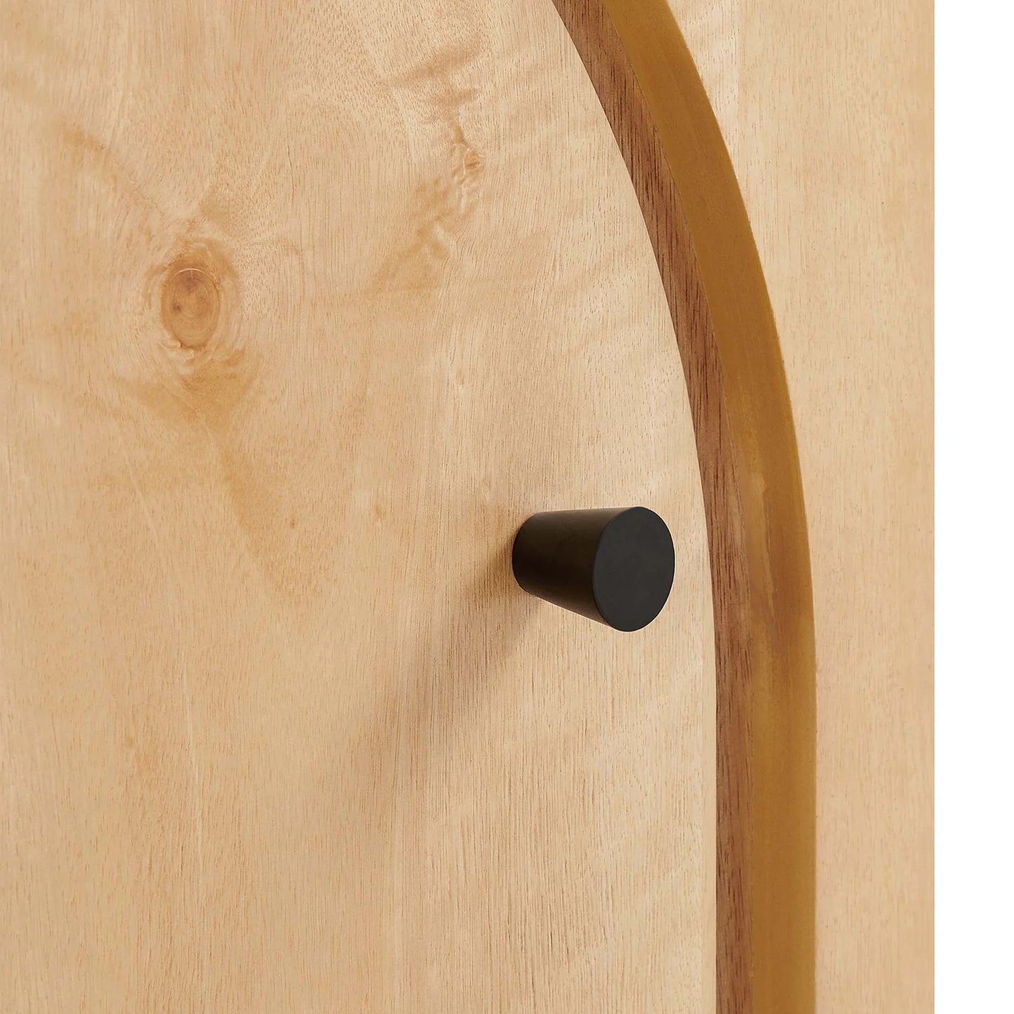 Appia Arched Door Nightstand in Oak – Stylish and Functional Bedside Table for Modern Bedrooms