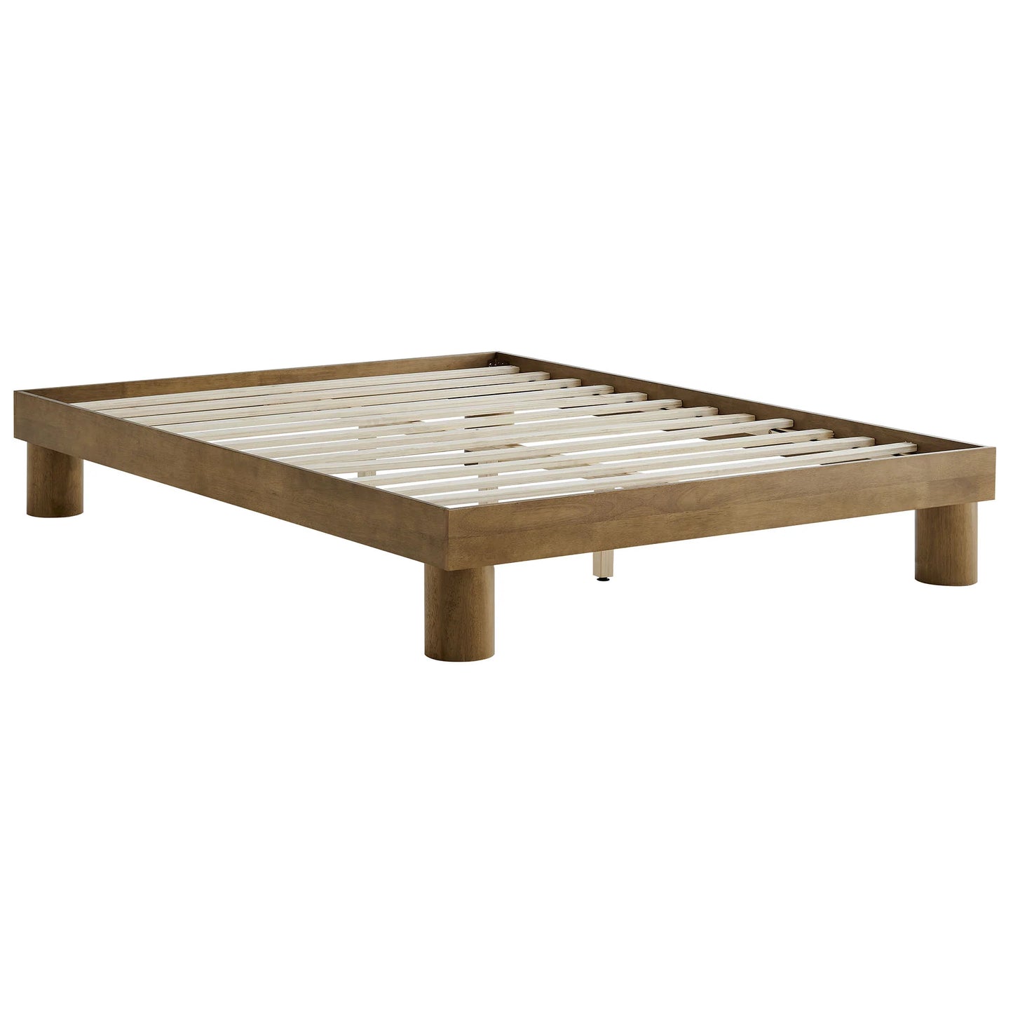 Runa Wood Queen Platform Bed – Modern and Durable Bed Frame for Elegant Bedrooms