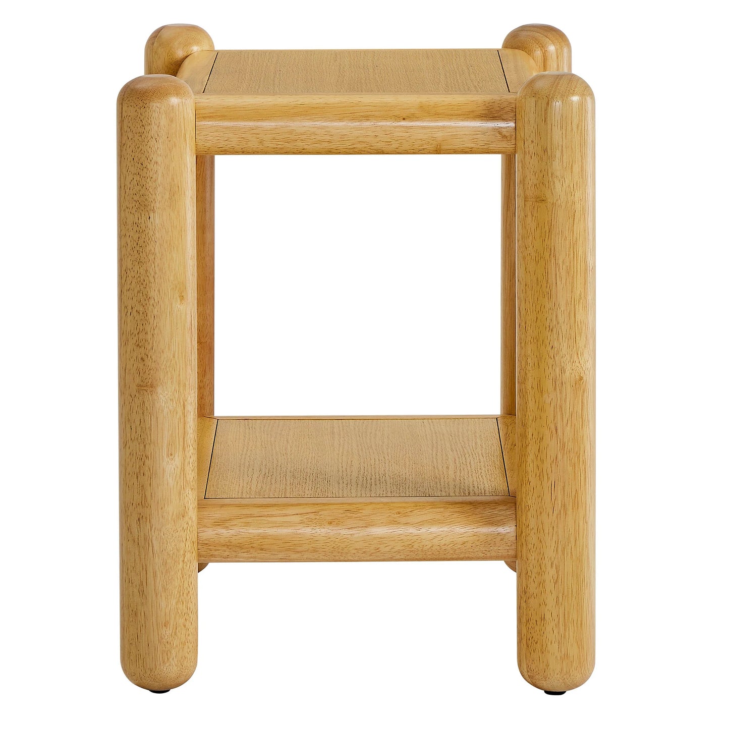 Arcus 2-Tier Rectangular Side Table in Oak – Modern & Functional Design