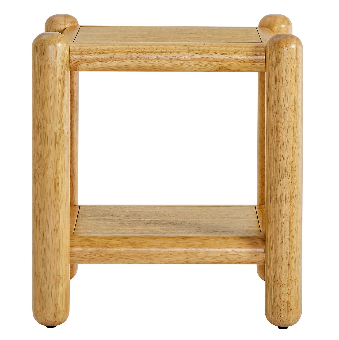 Arcus 2-Tier Rectangular Side Table in Oak – Modern & Functional Design