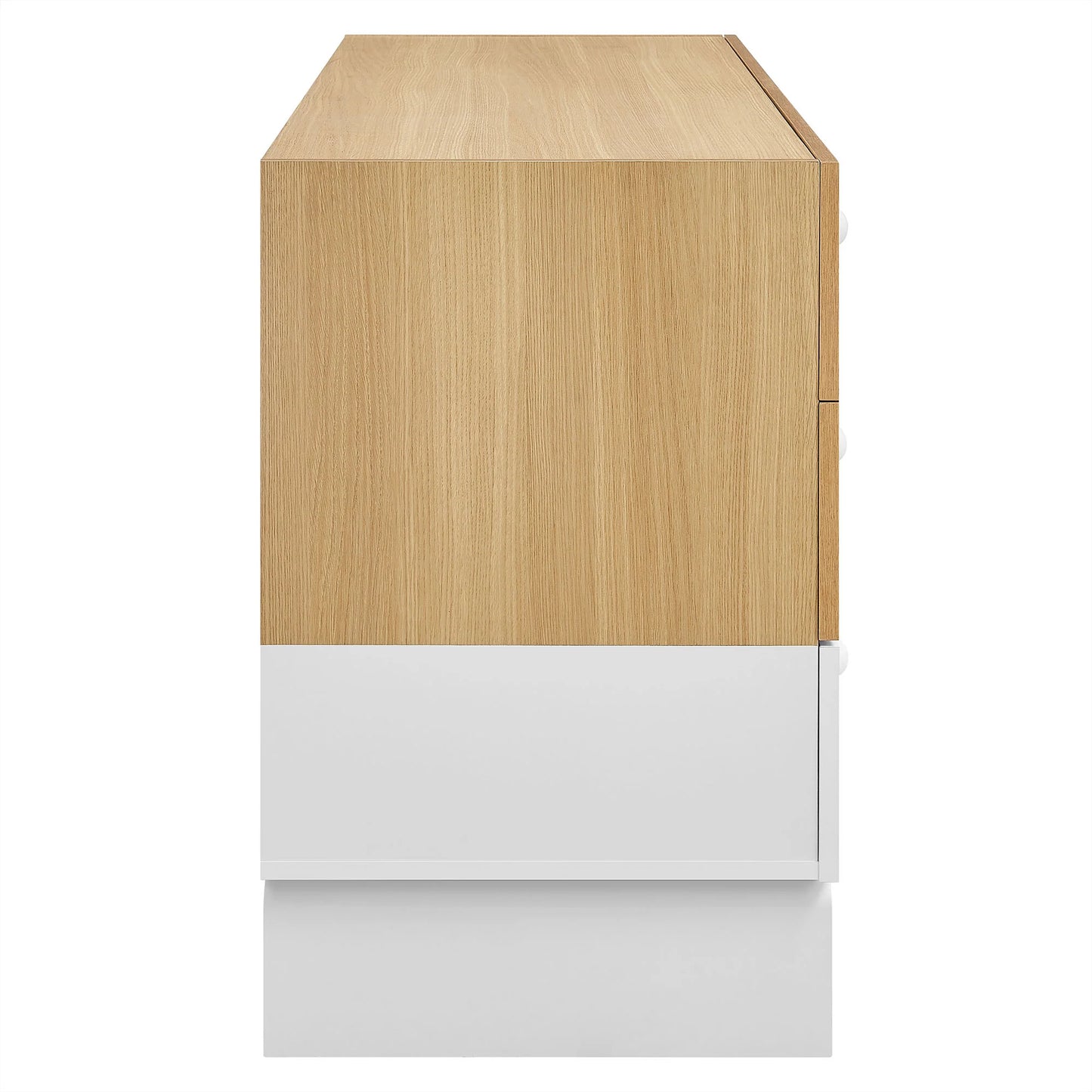 Nolia 6-Drawer Color Block Dresser – Modern Stylish Storage for Bedrooms