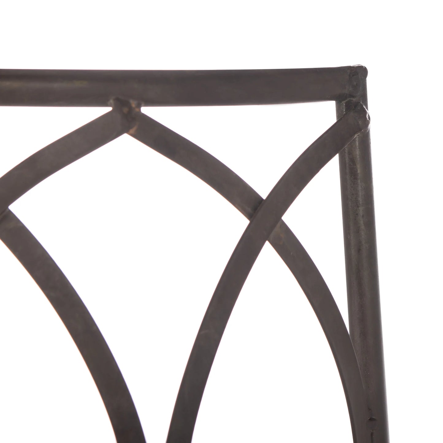 Abia Wrought Iron 50-Inch Outdoor Tree Bench - Durable and Elegant Outdoor Seating Solution