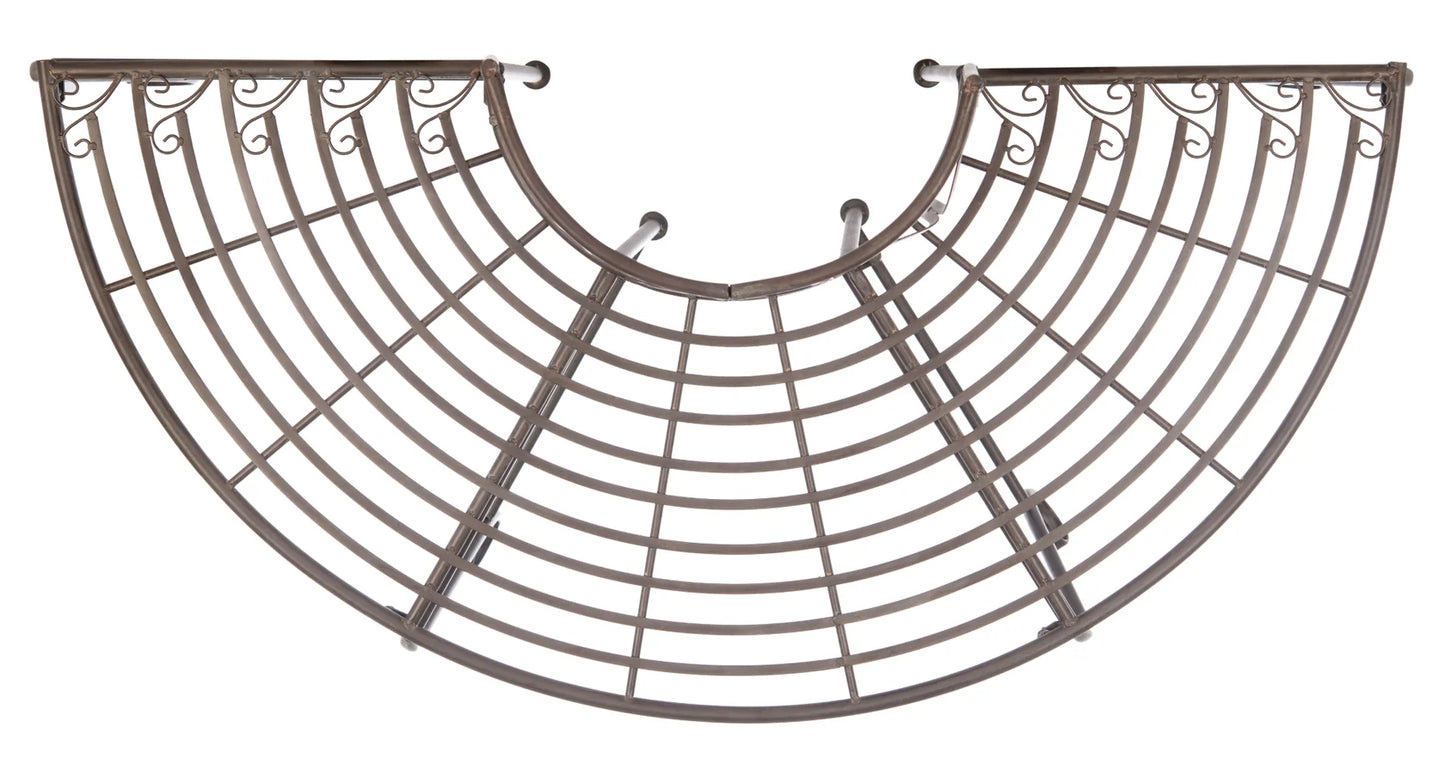 Abia Wrought Iron 50-Inch Outdoor Tree Bench - Durable and Elegant Outdoor Seating Solution