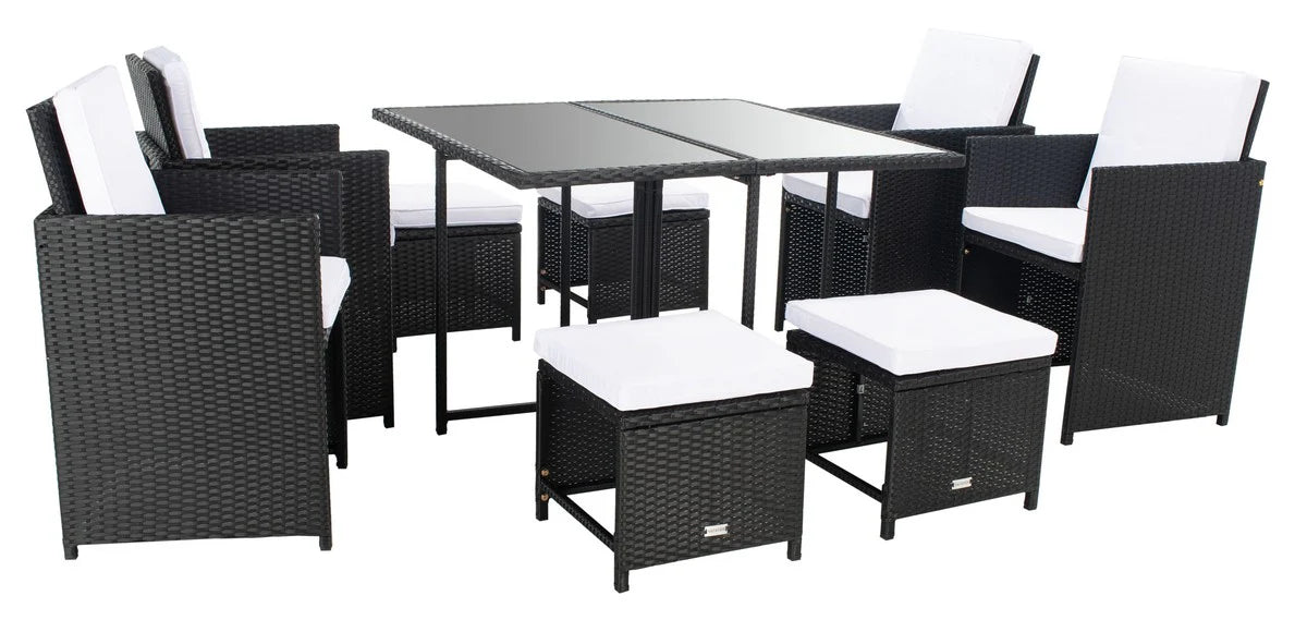 Enerson Outdoor Dining Set - Modern and Durable Dining Solution for Stylish Outdoor Entertaining