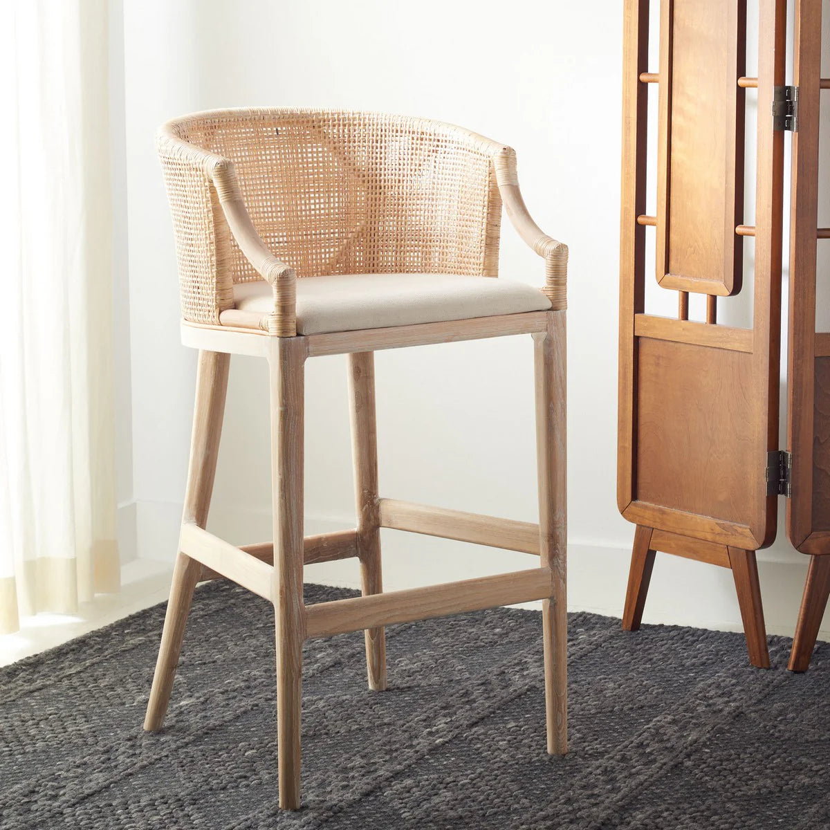 Brando Bar Stool - Sleek and Modern Seating for Your Kitchen or Home Bar