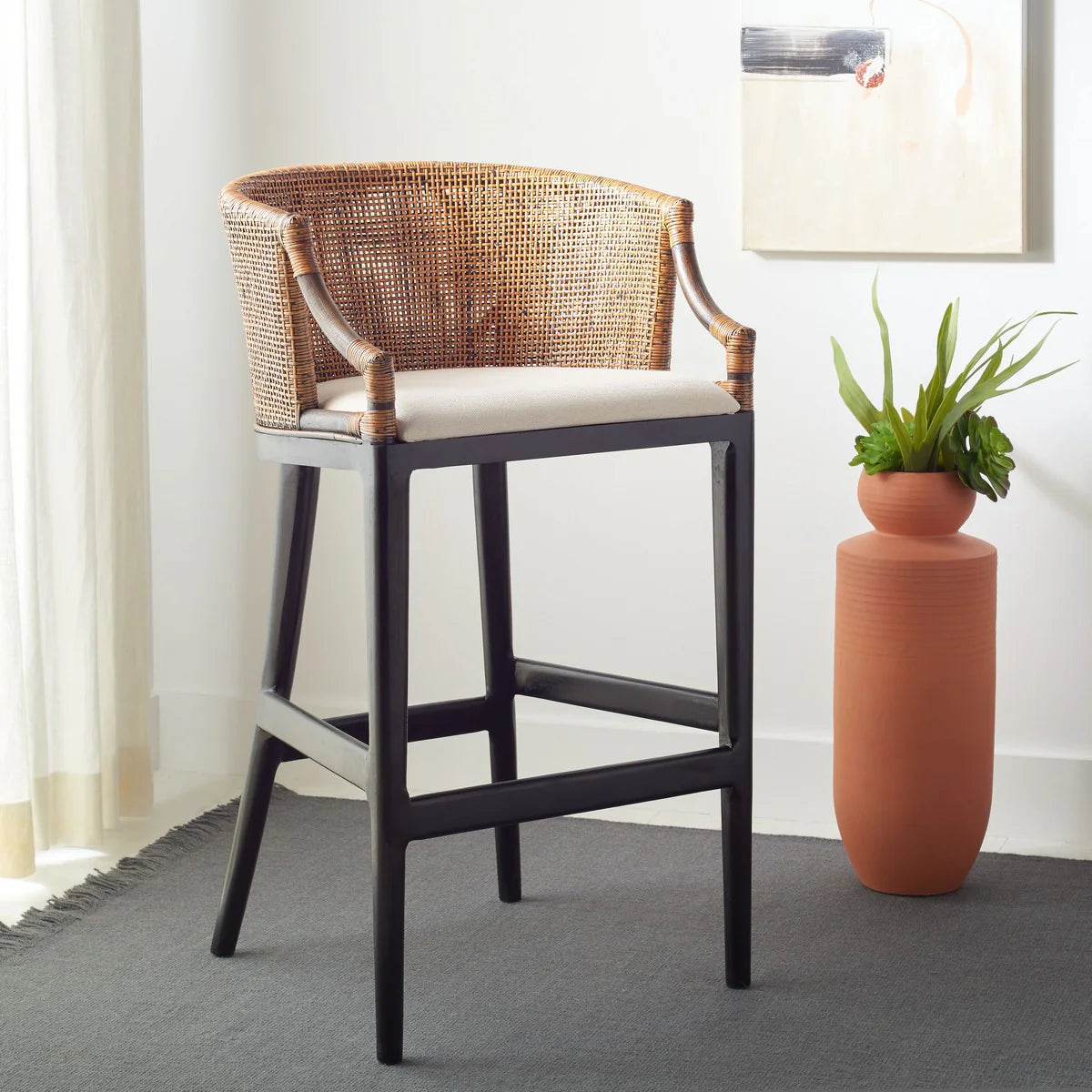 Brando Bar Stool - Sleek and Modern Seating for Your Kitchen or Home Bar
