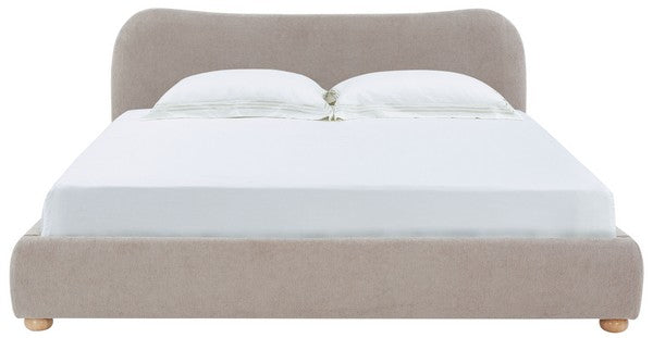 Beccarose Bouclé Bed – Luxurious Upholstered Bed with Soft Bouclé Fabric for a Cozy Bedroom
