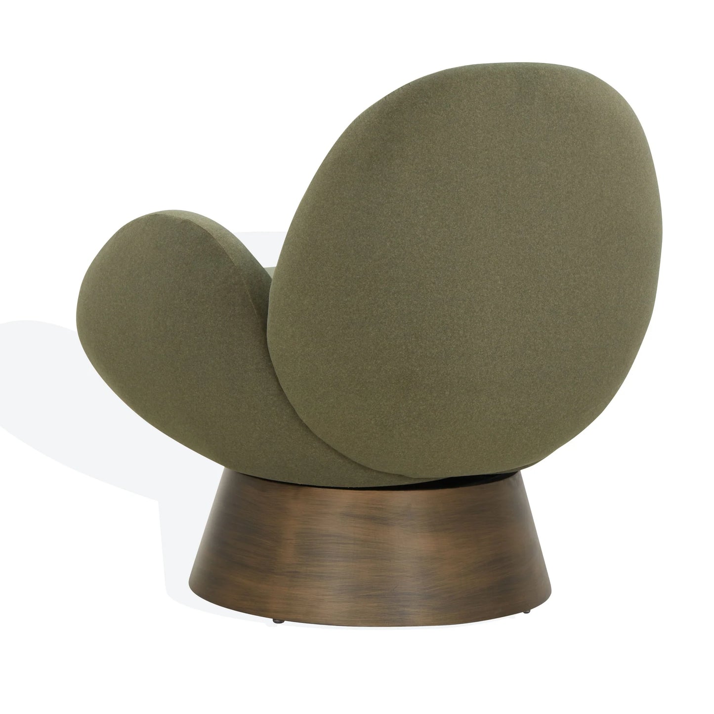 Paolini Metal Base Accent Chair - Sleek and Modern Seating for Contemporary Living Spaces