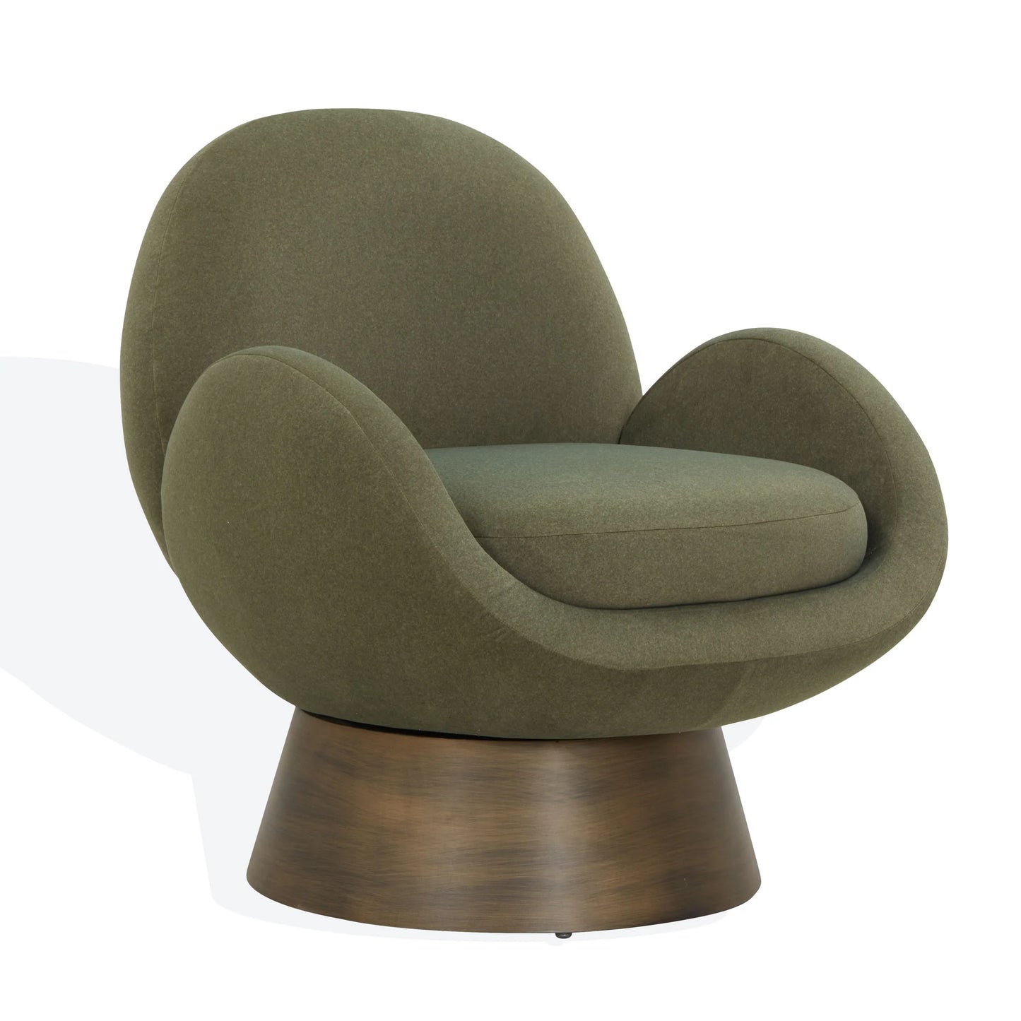 Paolini Metal Base Accent Chair - Sleek and Modern Seating for Contemporary Living Spaces