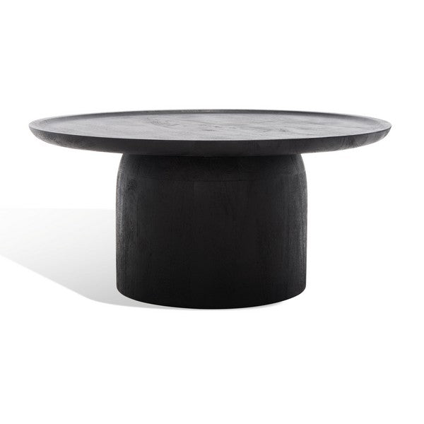 Hope Round Wood Coffee Table – Elegant & Timeless Living Room Accent