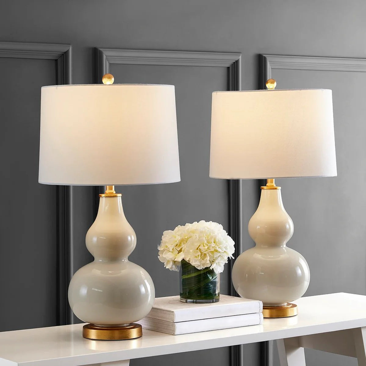 Karlen Table Lamp - Elegant and Modern Lighting Accent for Any Room