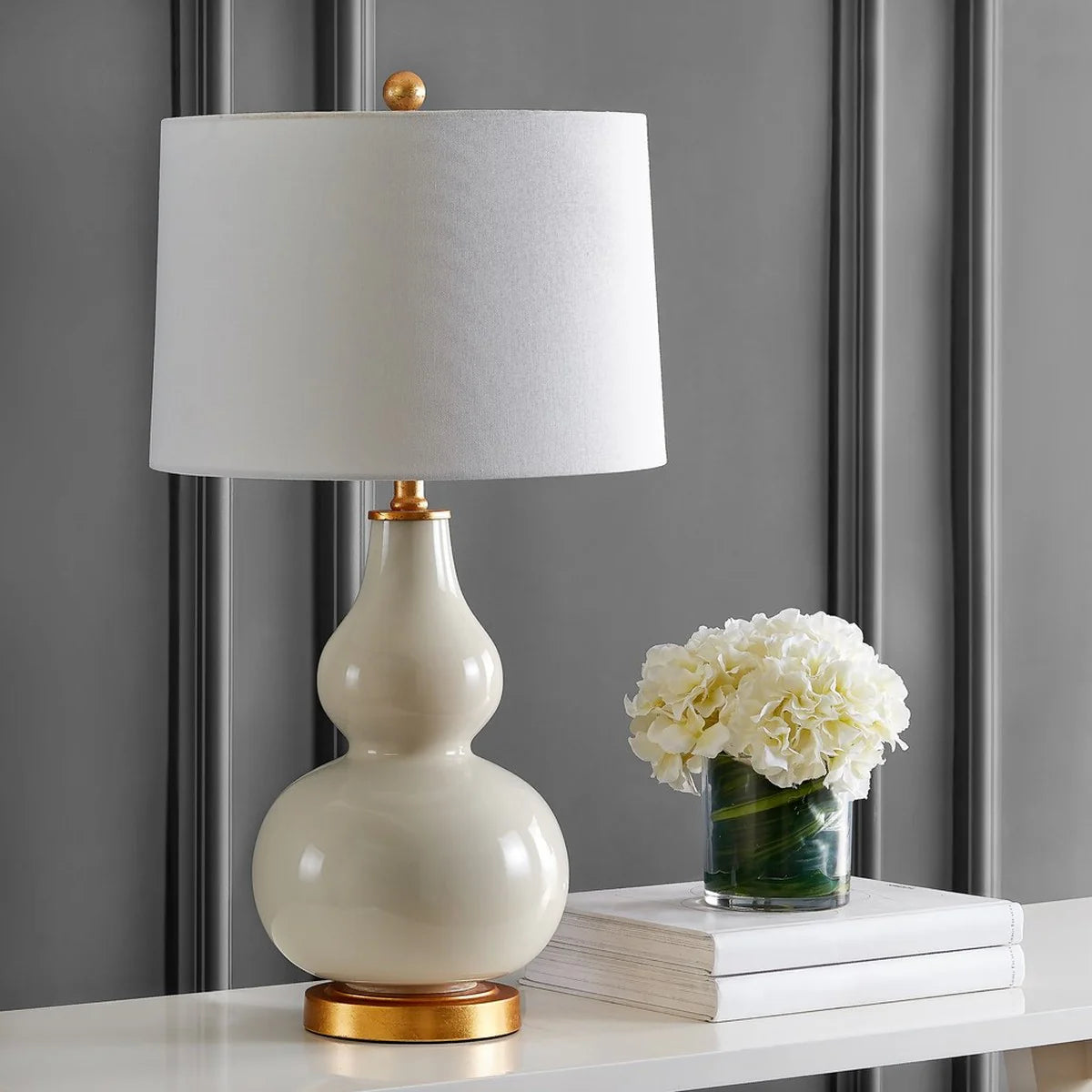 Karlen Table Lamp - Elegant and Modern Lighting Accent for Any Room
