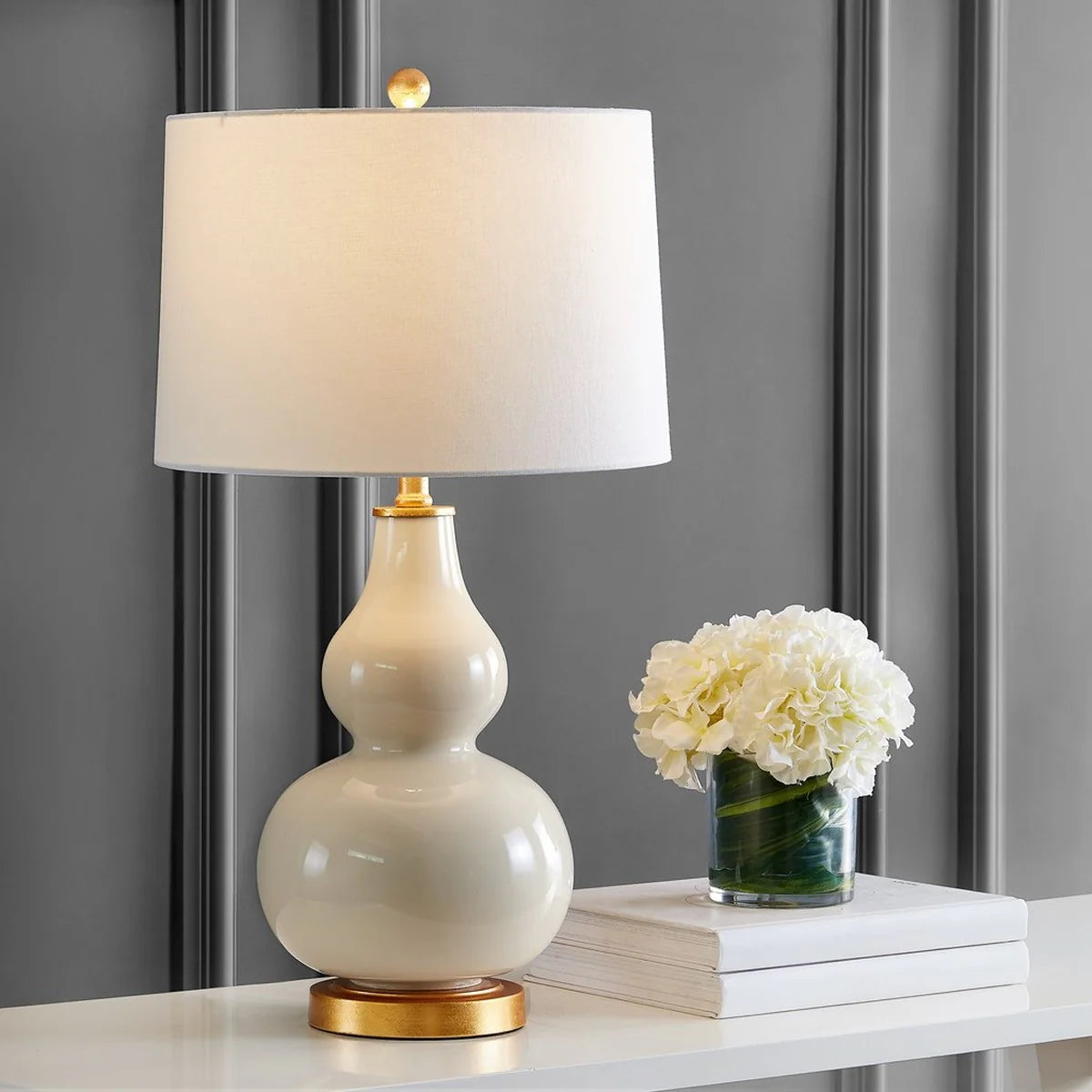 Karlen Table Lamp - Elegant and Modern Lighting Accent for Any Room