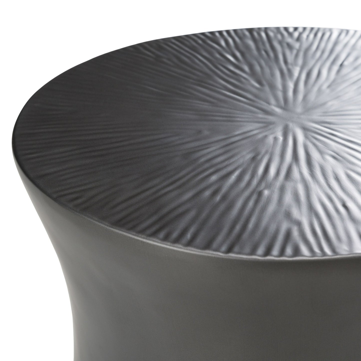 Modrest Airdrie Modern Antique Grey End Table – Stylish Contemporary Side Table