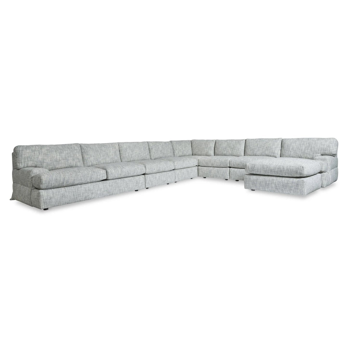 Serena Fabric Sectional – Modern, Plush Sectional Sofa for Stylish Living Rooms