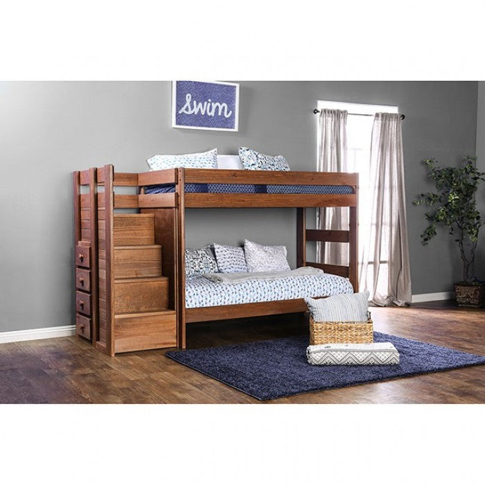 Ampelios Twin Over Twin Bunk Bed