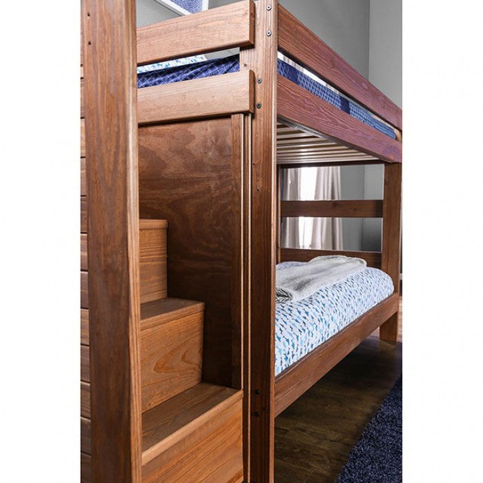 Ampelios Twin Over Twin Bunk Bed