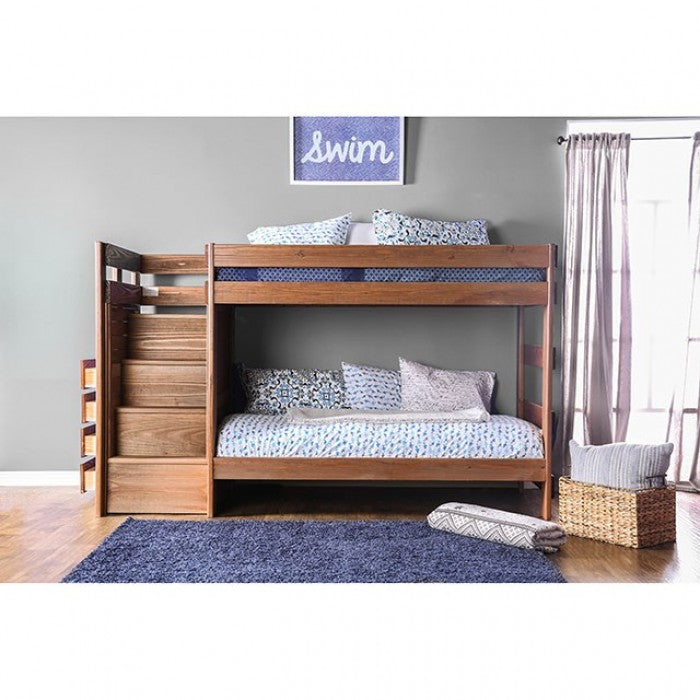 Ampelios Twin Over Twin Bunk Bed
