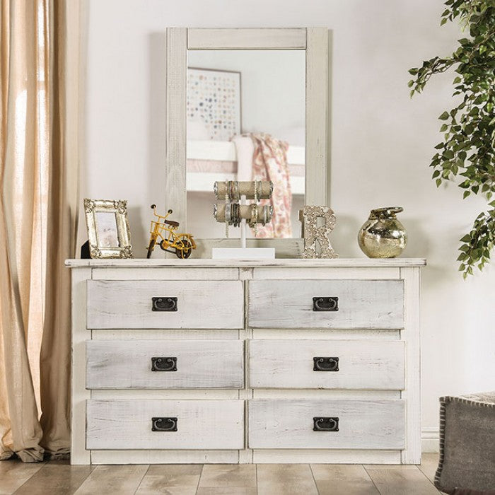 Rockwall Pine Wood Rustic Dresser