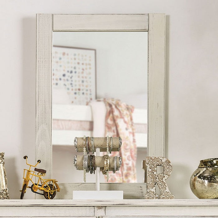 Rockwall Pine Wood Rustic Mirror