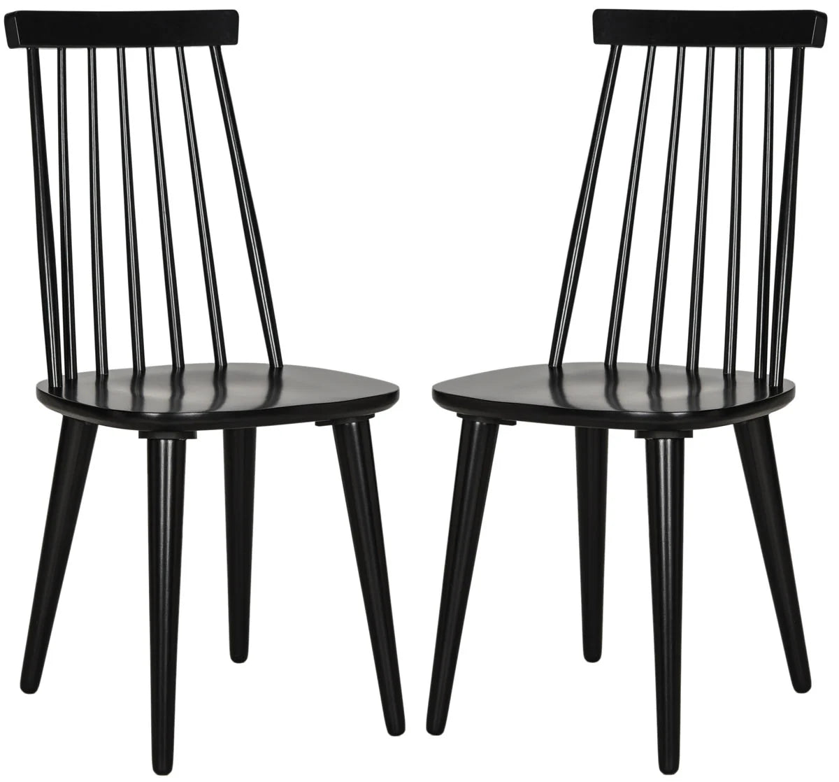 Burris Classic Windsor Dining Chairs Set of 2 - Timeless and Comfortable Seating for Traditional Dining Rooms