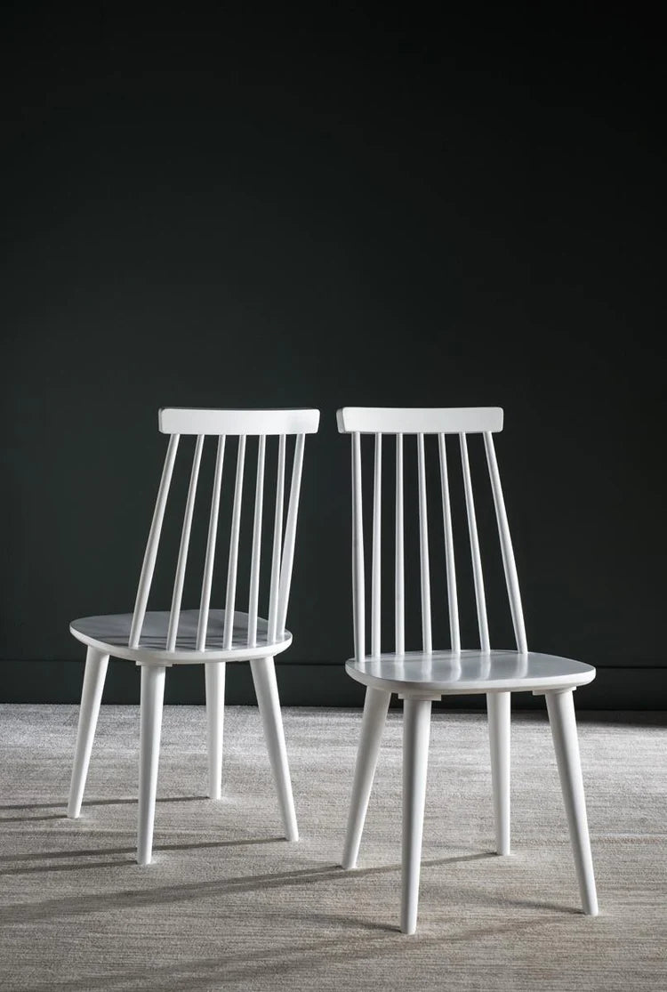 Burris Classic Windsor Dining Chairs Set of 2 - Timeless and Comfortable Seating for Traditional Dining Rooms