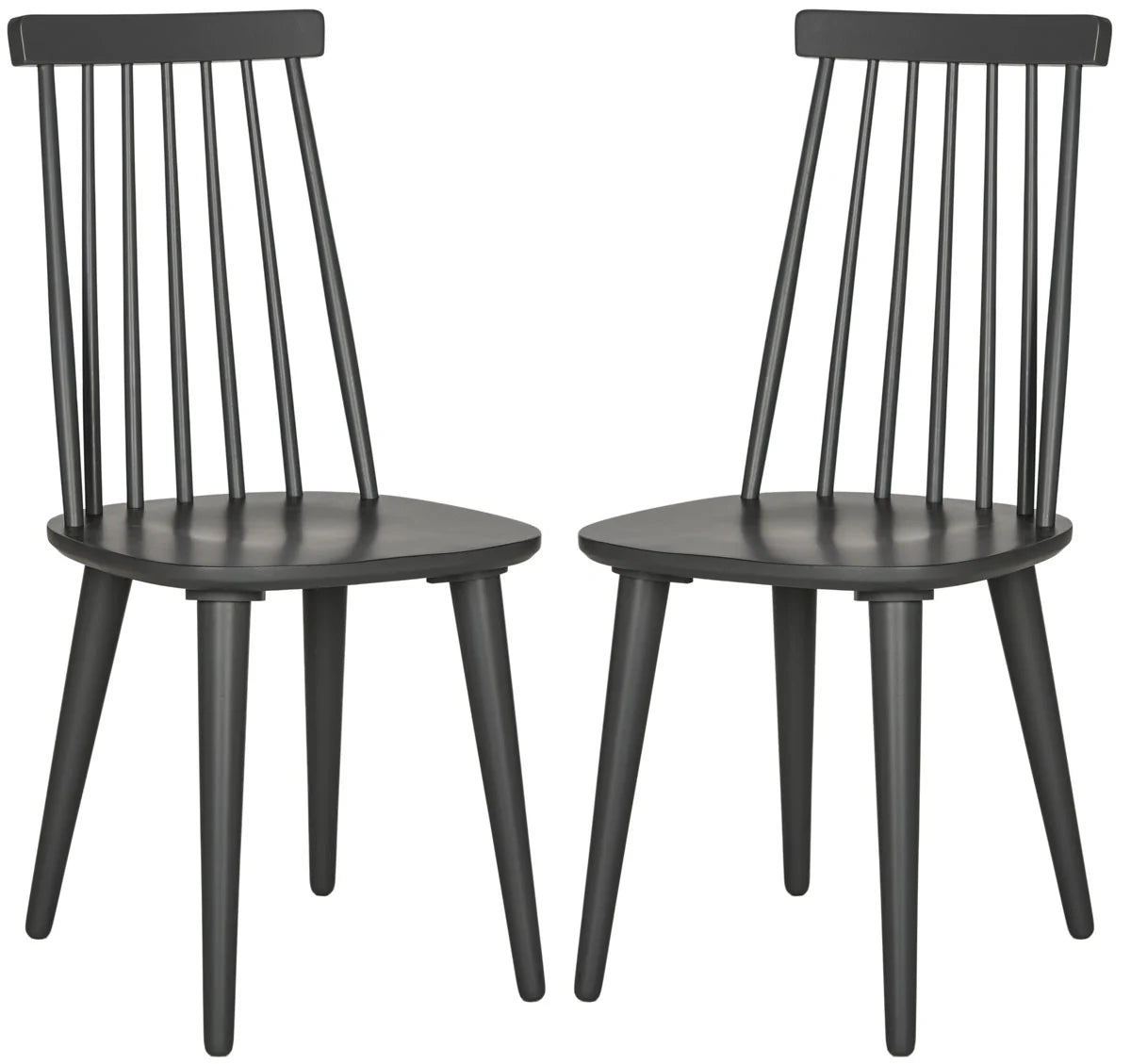 Burris Classic Windsor Dining Chairs Set of 2 - Timeless and Comfortable Seating for Traditional Dining Rooms