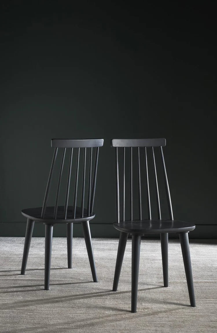 Burris Classic Windsor Dining Chairs Set of 2 - Timeless and Comfortable Seating for Traditional Dining Rooms