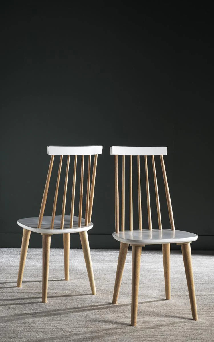 Burris Classic Windsor Dining Chairs Set of 2 - Timeless and Comfortable Seating for Traditional Dining Rooms