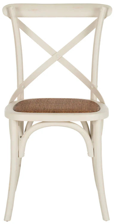 Franklin X-Back Farmhouse Chair (Set of 2) - Classic and Rustic Seating for Your Dining Room or Kitchen