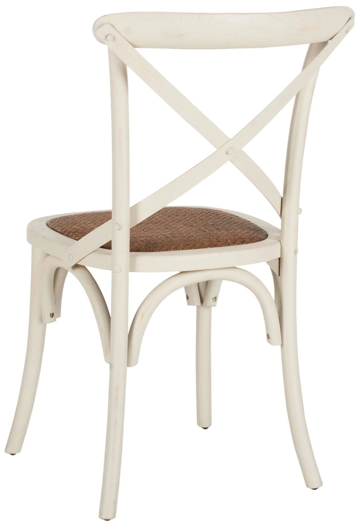 Franklin X-Back Farmhouse Chair (Set of 2) - Classic and Rustic Seating for Your Dining Room or Kitchen
