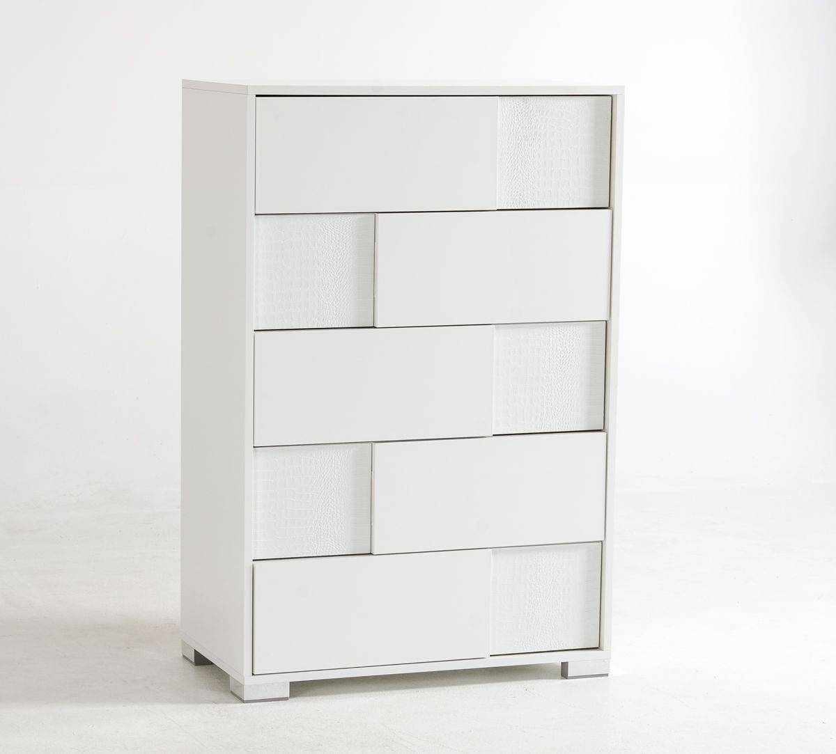 Modrest Monza Italian Modern White Chest