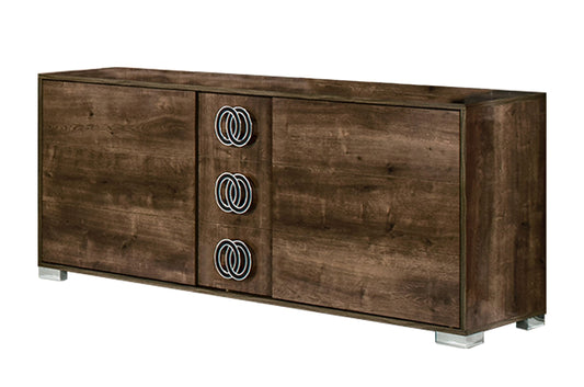 Modrest Athen Modern Italian High Gloss Dresser - Sleek Storage with Luxurious Finish
