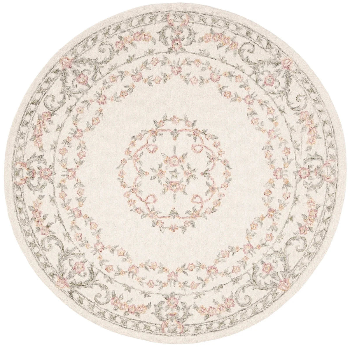 Aubusson Hand Tufted Wool Rug - Luxurious and Timeless Area Rug for Elegant Interiors