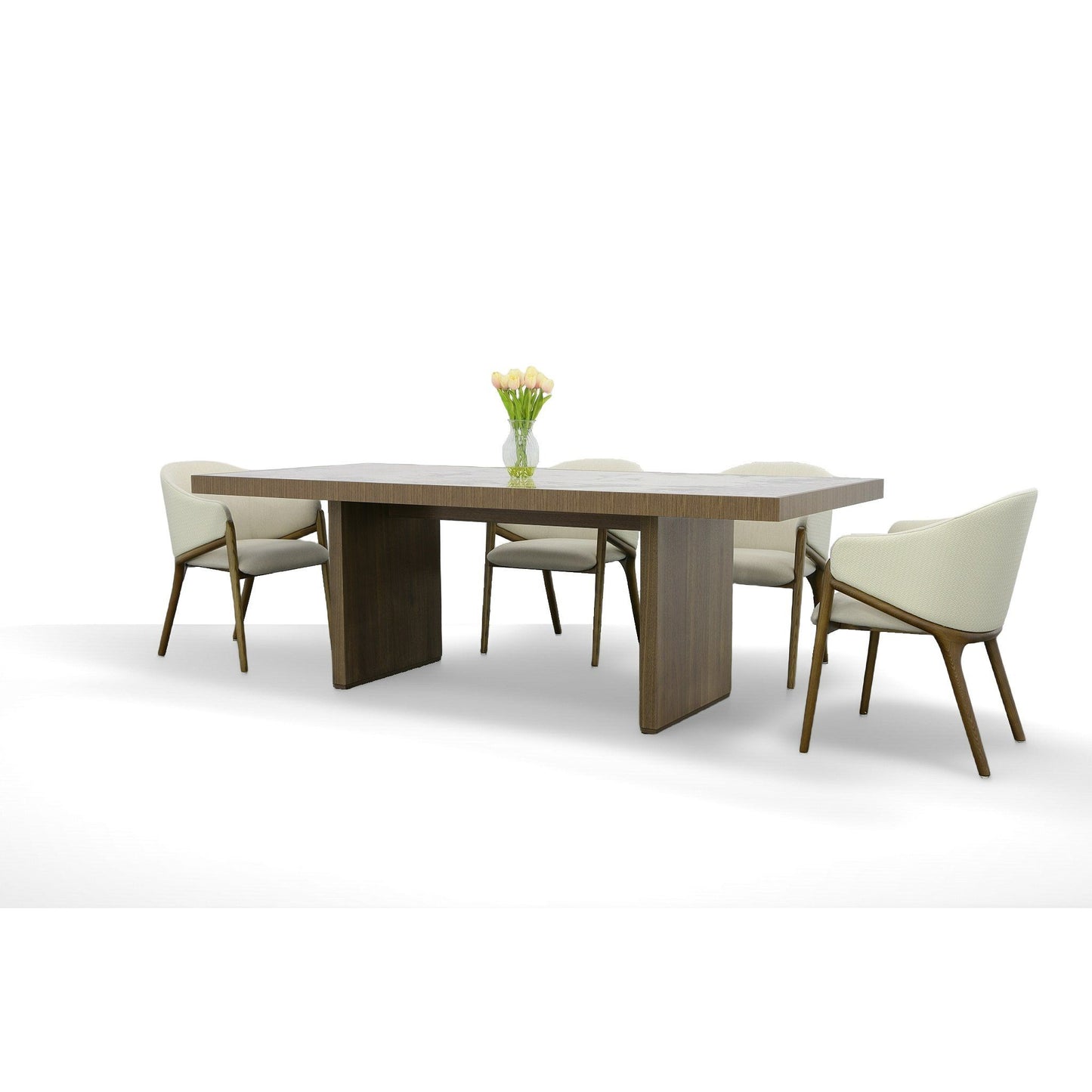 Nova Domus Bailey- Modern Walnut Rectangular Dining Table