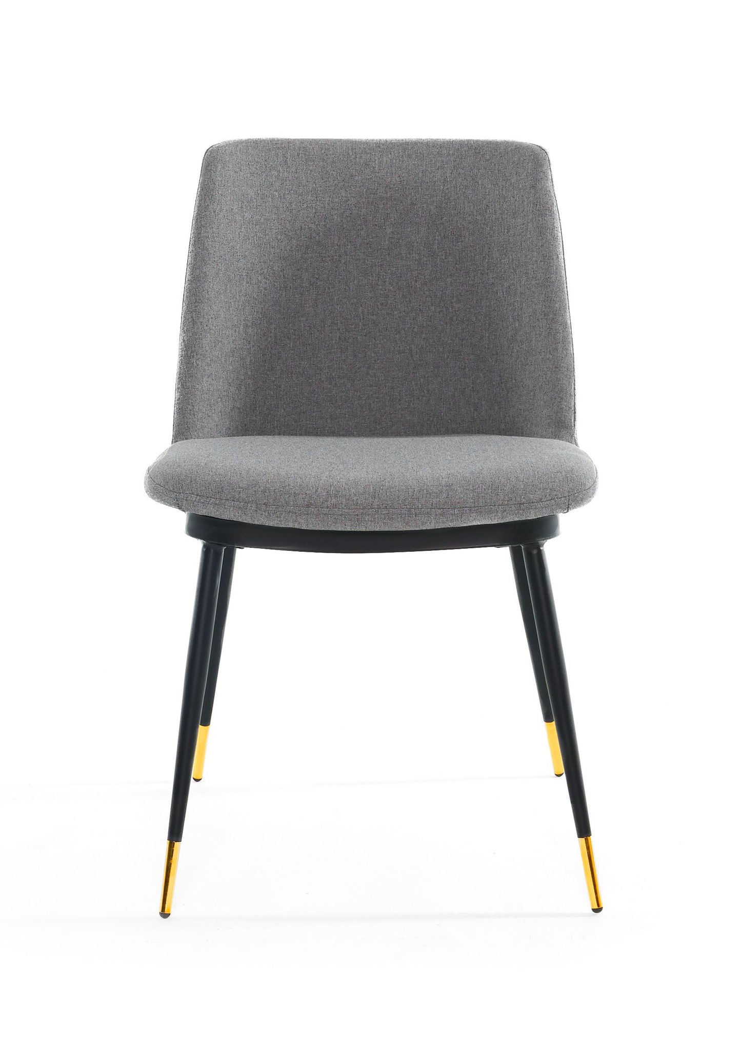 Modrest Batson Modern Grey Fabric Dining Chair (Set of 2)