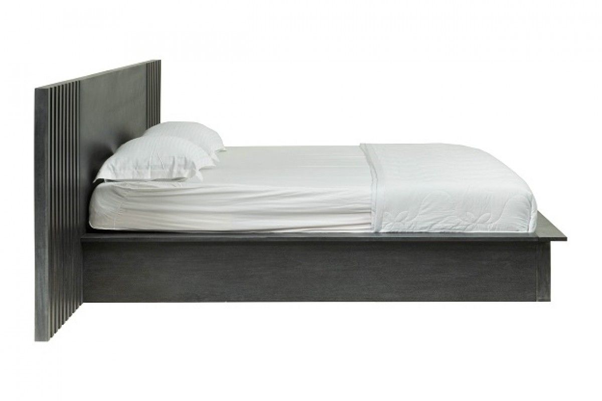 Modrest Manchester Contemporary Dark Grey Platform Bed with Drawers β Stylish Storage Solution