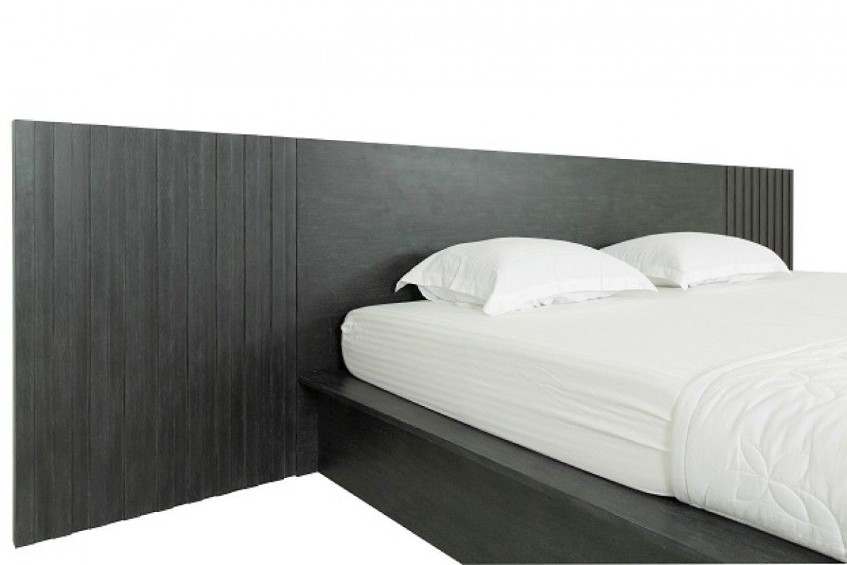 Modrest Manchester Contemporary Dark Grey Platform Bed with Drawers β Stylish Storage Solution
