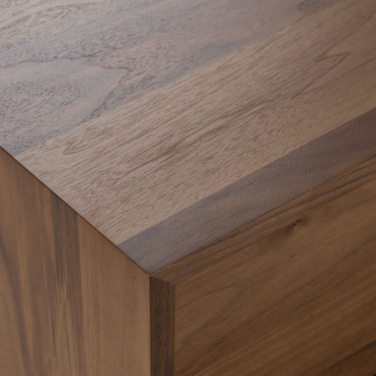 Berlin Walnut Six-Drawer Dresser